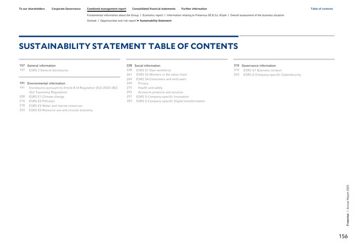 Thumbnail Fresenius ESG Report 2025