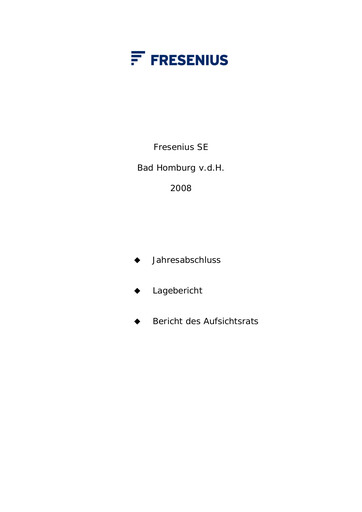 Thumbnail Fresenius Financial Statement 2008