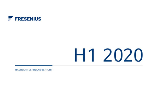 Thumbnail Fresenius Half-year Report 2020-h1