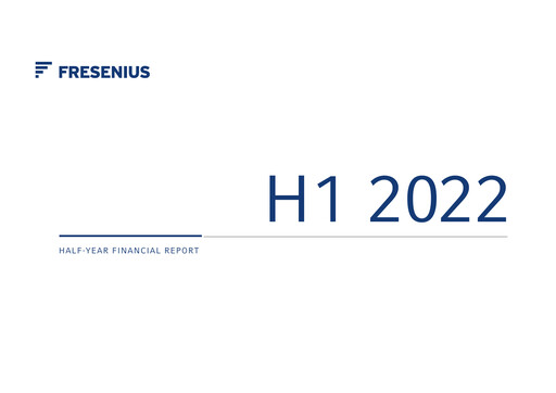 Miniature Fresenius Rapport semestriel 2022-h1