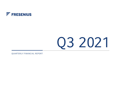 Miniature Fresenius Rapport trimestriel 2021-q3