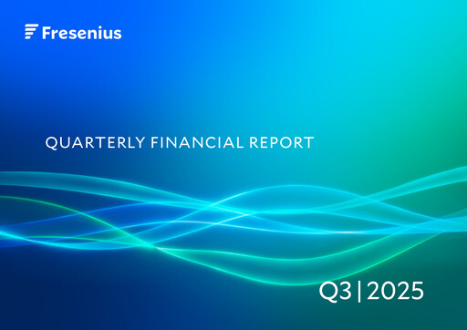 Miniature Fresenius Rapport trimestriel 2025-q3