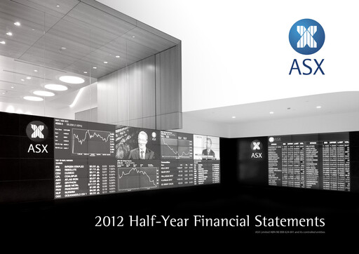Miniature ASX Rapport semestriel 2012-h1
