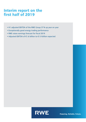 Thumbnail RWE Half-year Report 2019-h1