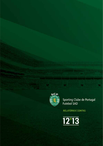 Thumbnail Sporting Clube de Portugal Annual Report 2012-2013