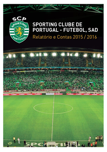 Thumbnail Sporting Clube de Portugal Annual Report 2015-2016