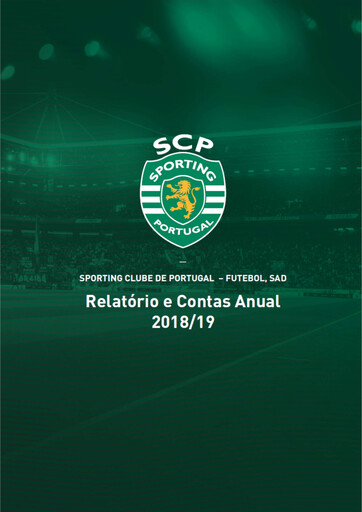 Thumbnail Sporting Clube de Portugal Annual Report 2018-2019