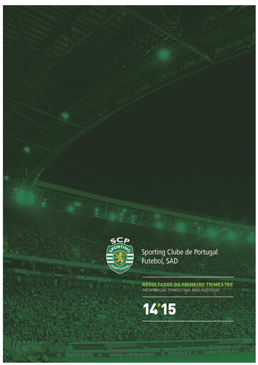 Miniature Sporting Clube de Portugal Rapport trimestriel 2014-2015-q1