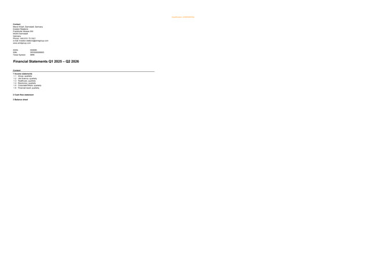 Thumbnail Merck KGaA Financial Statement 2026-h1