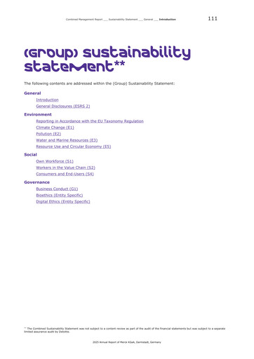 Vorschaubild Merck KGaA Nachhaltigkeitsbericht 2025
