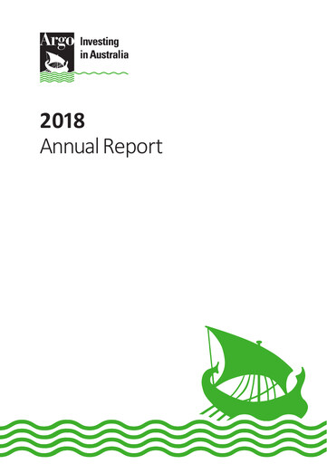 Thumbnail Argo Investments Annual Report 2018