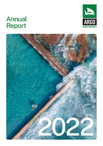 Thumbnail Argo Investments Annual Report 2022