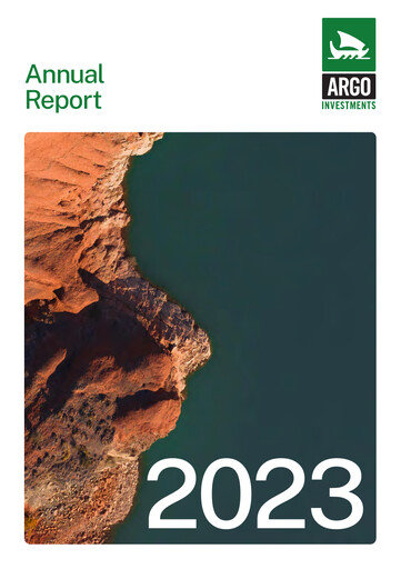 Thumbnail Argo Investments Annual Report 2023