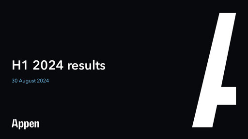 Miniature Appen Rapport semestriel 2024-h1