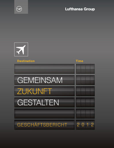Thumbnail Lufthansa Annual Report 2012