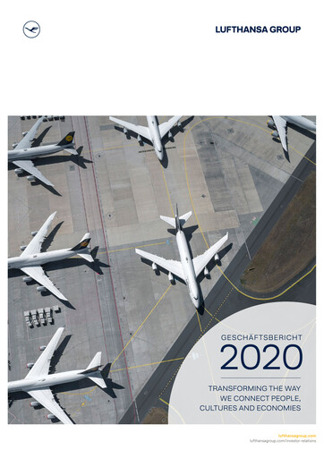 Thumbnail Lufthansa Annual Report 2020