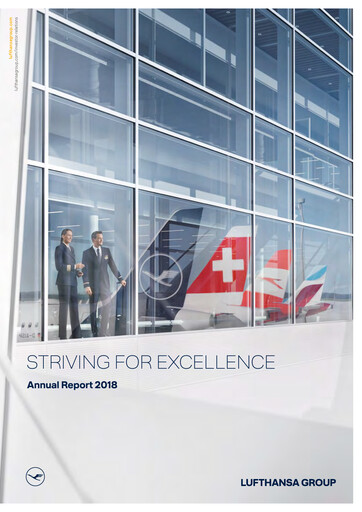 Thumbnail Lufthansa Annual Report 2018