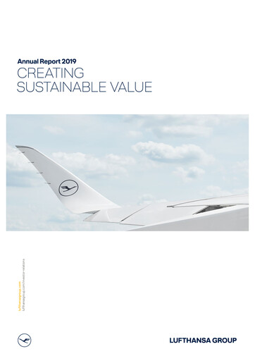 Thumbnail Lufthansa Annual Report 2019
