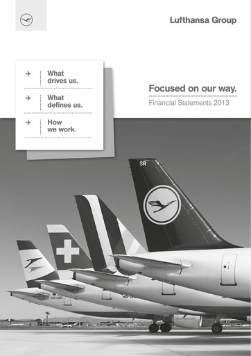 Thumbnail Lufthansa Financial Statement 2013