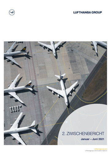 Thumbnail Lufthansa Half-year Report 2021-h1