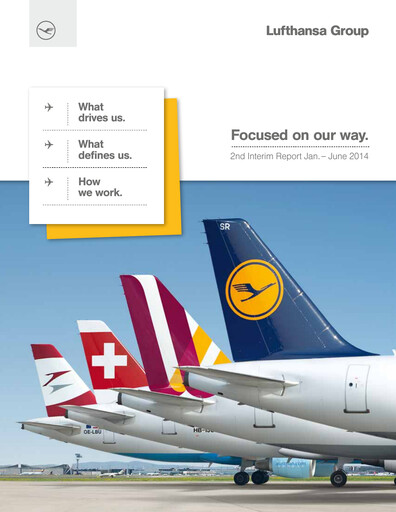Thumbnail Lufthansa Half-year Report 2014-h1
