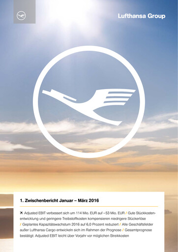 Thumbnail Lufthansa Quarterly Report 2016-q1