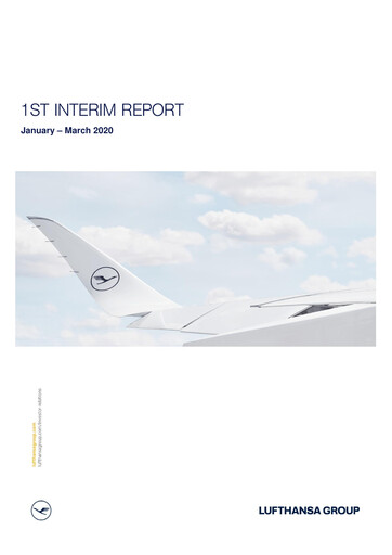 Thumbnail Lufthansa Quarterly Report 2020-q1