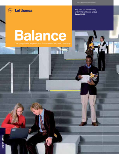 Thumbnail Lufthansa Sustainability Report 2009