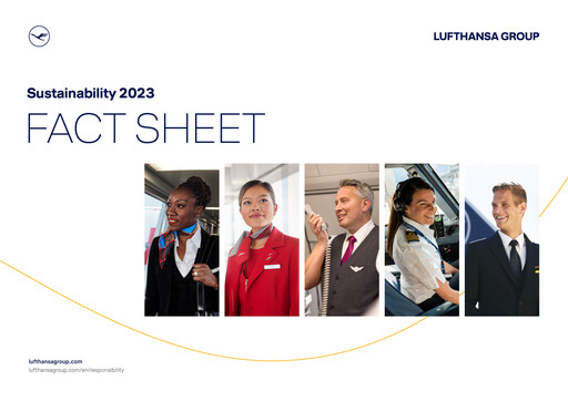 Thumbnail Lufthansa Sustainability Report 2023