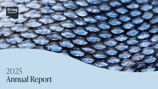 Thumbnail Grieg Seafood Annual Report 2025