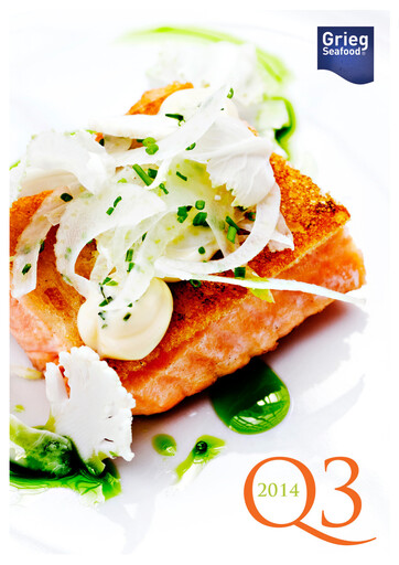 Thumbnail Grieg Seafood Quarterly Report 2014-q3