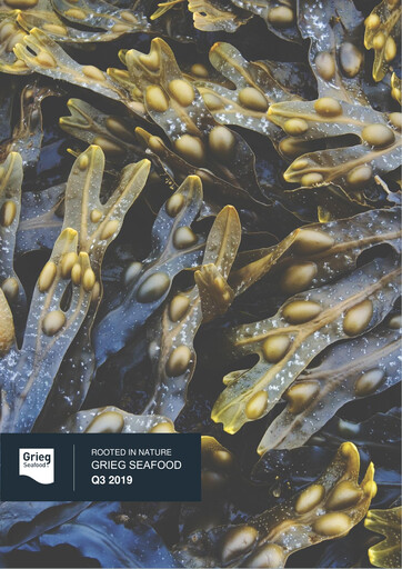 Thumbnail Grieg Seafood Quarterly Report 2019-q3