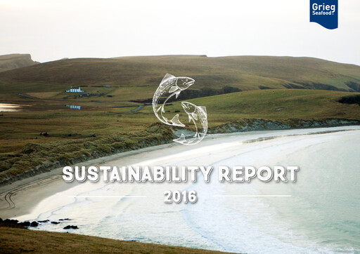Thumbnail Grieg Seafood Sustainability Report 2016