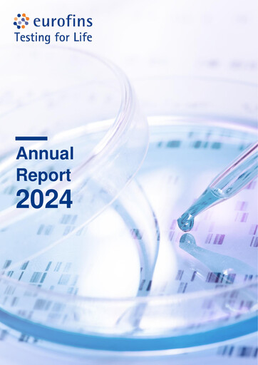 Miniature Eurofins Scientific Rapport annuel 2024