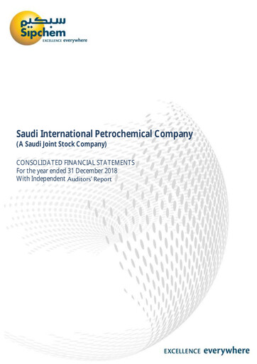 Thumbnail Saudi International Petrochemical Company (Sipchem) Financial Statement 2018