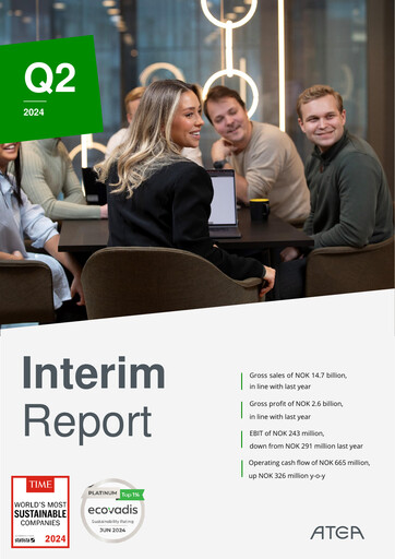 Thumbnail Atea ASA Quarterly Report 2024-q2