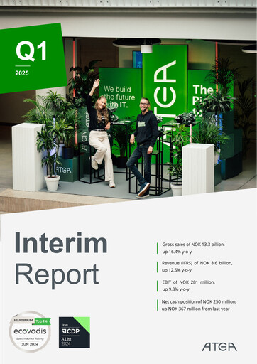 Thumbnail Atea ASA Quarterly Report 2025-q1