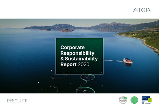 Thumbnail Atea ASA Sustainability Report 2020