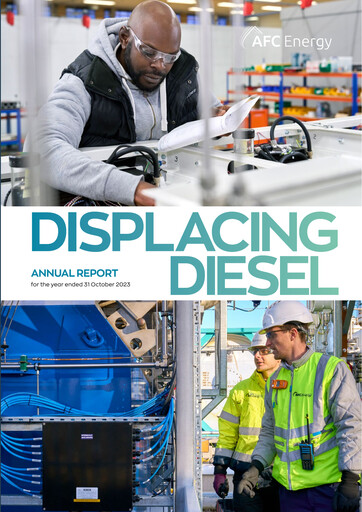 Miniature AFC Energy Rapport annuel 2023