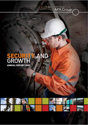 Thumbnail APA Group Annual Report 2009