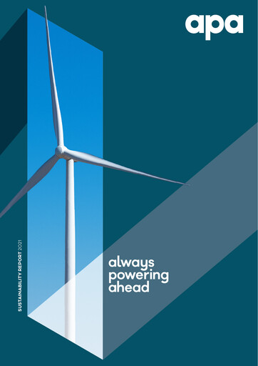 Thumbnail APA Group Sustainability Report 2021
