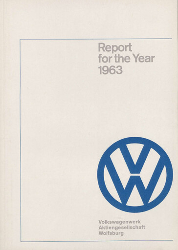 Thumbnail Volkswagen Annual Report 1963