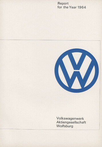 Thumbnail Volkswagen Annual Report 1964