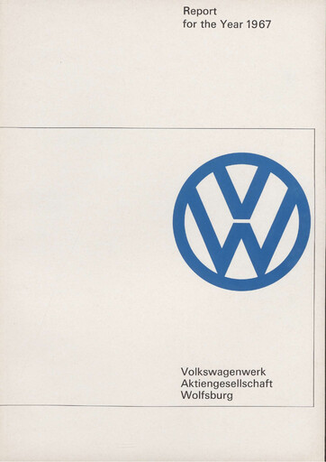 Thumbnail Volkswagen Annual Report 1967