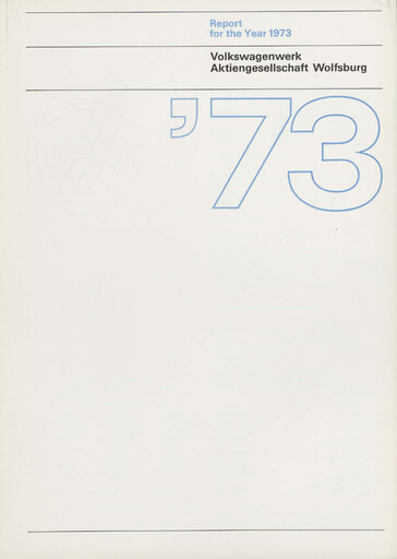 Thumbnail Volkswagen Annual Report 1973