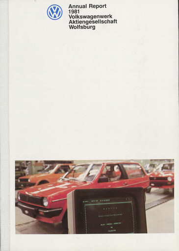 Thumbnail Volkswagen Annual Report 1981