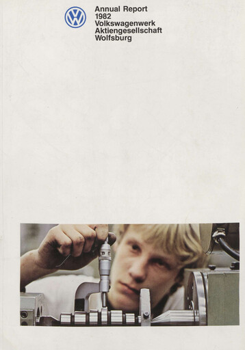 Thumbnail Volkswagen Annual Report 1982