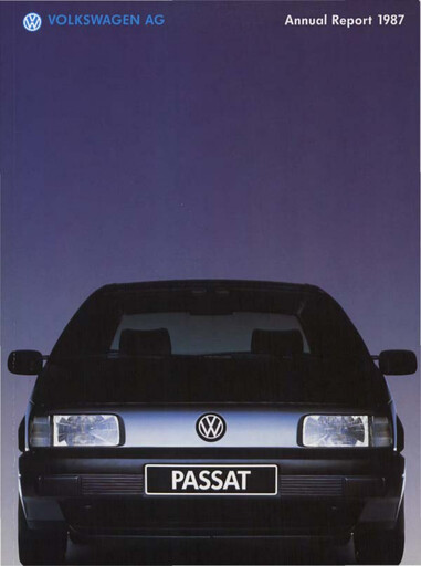 Thumbnail Volkswagen Annual Report 1987