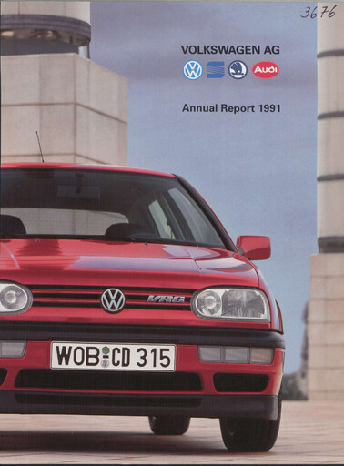 Thumbnail Volkswagen Annual Report 1991