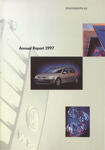 Thumbnail Volkswagen Annual Report 1997